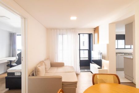 Sala de apartamento à venda com 2 quartos, 44m² em Água Verde, Curitiba