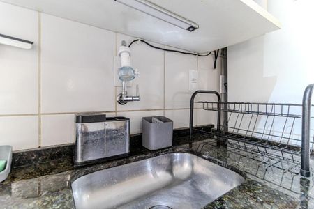 Cozinha de apartamento à venda com 1 quarto, 37m² em Vila Buarque, São Paulo
