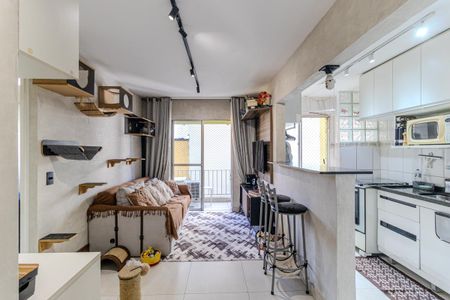 Sala de apartamento à venda com 1 quarto, 37m² em Vila Buarque, São Paulo