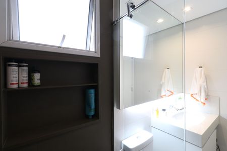 Apartamento para alugar com 144m², 3 quartos e 3 vagasBanheiro da Suíte 1