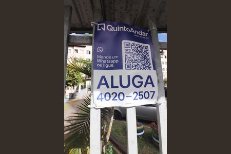 Placa  de apartamento para alugar com 2 quartos, 57m² em Bairro Alves, São Bernardo do Campo