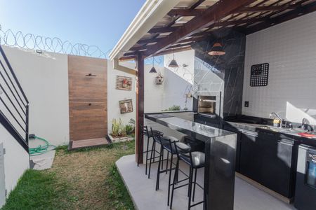 Espaço Gourmet de casa à venda com 3 quartos, 136m² em Renascença, Belo Horizonte