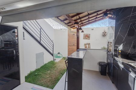 Espaço Gourmet de casa à venda com 3 quartos, 136m² em Renascença, Belo Horizonte