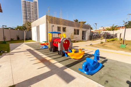 Área comum - Playground de apartamento para alugar com 2 quartos, 34m² em Veleiros, São Paulo