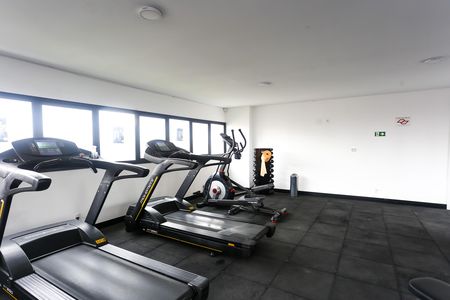 Área comum - Academia de kitnet/studio para alugar com 1 quarto, 26m² em Cidade Jardim, São Paulo