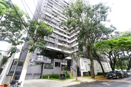 Fachada de kitnet/studio para alugar com 1 quarto, 26m² em Cidade Jardim, São Paulo