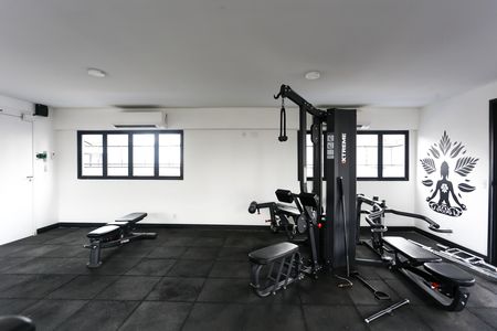 Área comum - Academia de kitnet/studio para alugar com 1 quarto, 26m² em Cidade Jardim, São Paulo