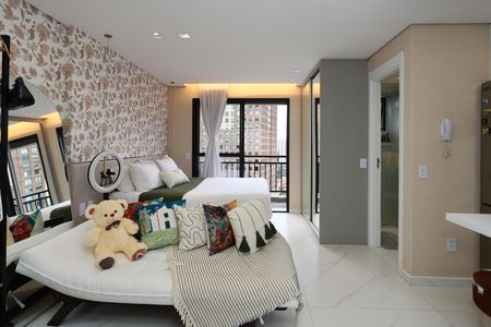 Kitnet sala/ suíte de kitnet/studio para alugar com 1 quarto, 26m² em Cidade Jardim, São Paulo