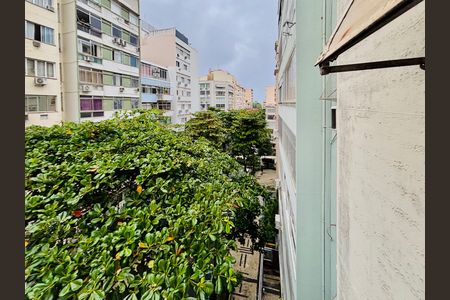 Vista da sala de apartamento para alugar com 3 quartos, 85m² em Copacabana, Rio de Janeiro