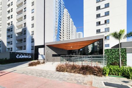 Fachada do Condomínio de apartamento para alugar com 2 quartos, 46m² em Santo Cristo, Rio de Janeiro