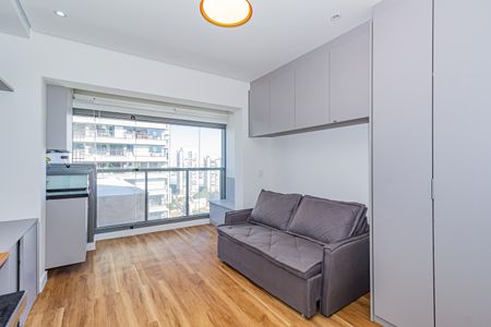 Studio para alugar com 32m², 1 quarto e sem vagaSala/Quarto