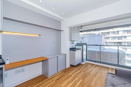Studio para alugar com 32m², 1 quarto e sem vagaSala/Quarto