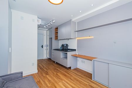 Studio para alugar com 32m², 1 quarto e sem vagaSala/Quarto