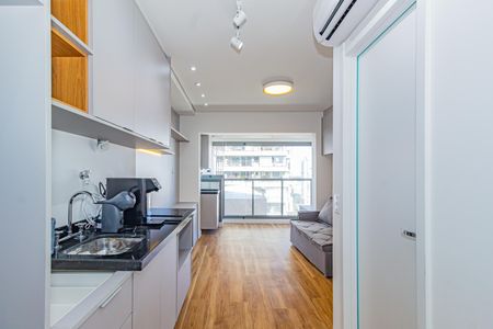 Studio para alugar com 32m², 1 quarto e sem vagaCozinha