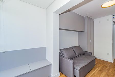 Studio para alugar com 32m², 1 quarto e sem vagaVaranda