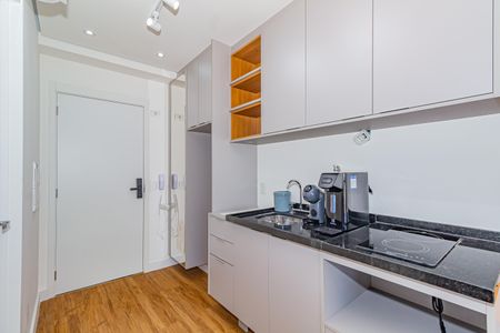 Studio para alugar com 32m², 1 quarto e sem vagaCozinha