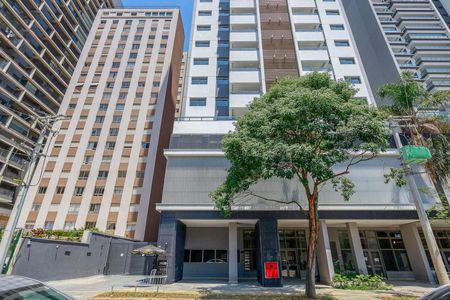 Studio para alugar com 32m², 1 quarto e sem vagaFachada