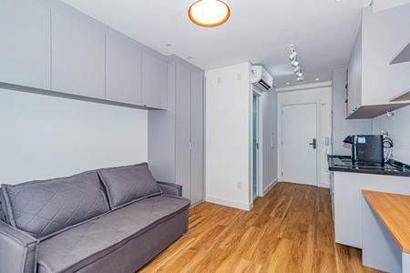 Studio para alugar com 32m², 1 quarto e sem vagaSala/Quarto
