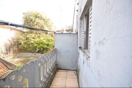 Varanda do quarto de casa para alugar com 1 quarto, 45m² em Vila Gustavo, São Paulo
