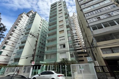 Fachada de apartamento para alugar com 1 quarto, 48m² em José Menino, Santos