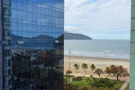 Vista do Quarto de apartamento para alugar com 1 quarto, 48m² em José Menino, Santos