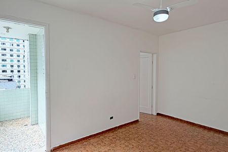 Sala de apartamento para alugar com 1 quarto, 48m² em José Menino, Santos