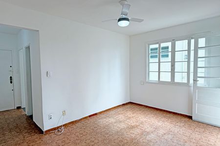 Sala de apartamento para alugar com 1 quarto, 48m² em José Menino, Santos