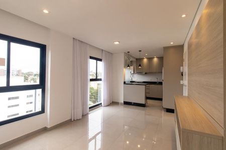 Sala de apartamento à venda com 2 quartos, 63m² em Portão, Curitiba
