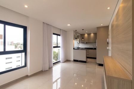 Sala de apartamento à venda com 2 quartos, 63m² em Portão, Curitiba