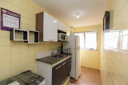 Apartamento para alugar com 37m², 1 quarto e sem vaga Apartamento para alugar com 37m², 1 quarto e sem vagaCozinha/Área de serviço