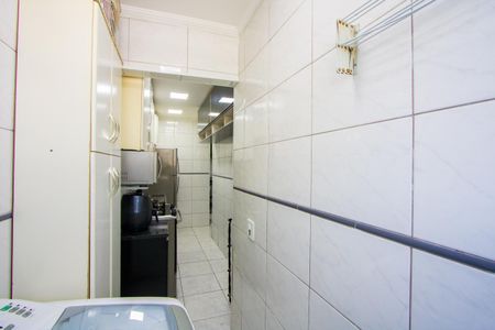 Área de serviço de apartamento à venda com 2 quartos, 50m² em Vila Aquilino, Santo André