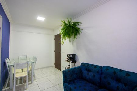 Sala de apartamento à venda com 2 quartos, 50m² em Vila Aquilino, Santo André