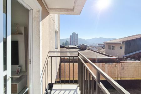 Varanda da Sala de apartamento à venda com 2 quartos, 52m² em Parque Selecta, São Bernardo do Campo