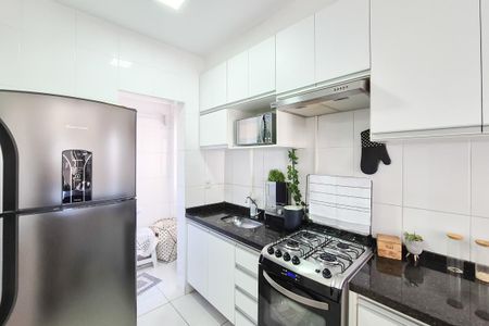 Cozinha de apartamento à venda com 2 quartos, 52m² em Parque Selecta, São Bernardo do Campo