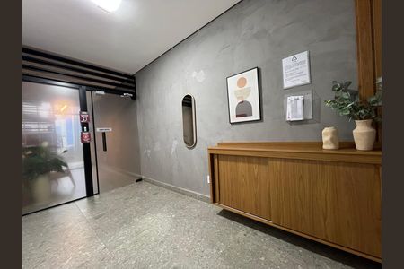 Studio para alugar com 25m², 1 quarto e sem vaga Studio para alugar com 25m², 1 quarto e sem vagaHall de entrada
