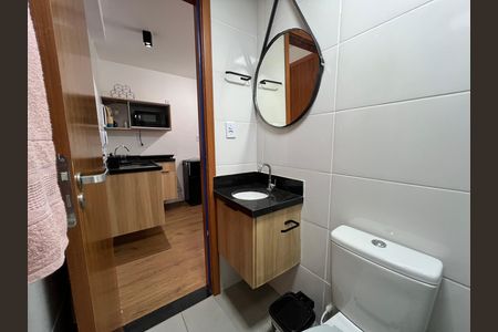 Studio para alugar com 25m², 1 quarto e sem vaga Studio para alugar com 25m², 1 quarto e sem vagaBanheiro