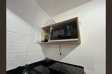 Studio para alugar com 25m², 1 quarto e sem vaga Studio para alugar com 25m², 1 quarto e sem vagaCozinha - Armários