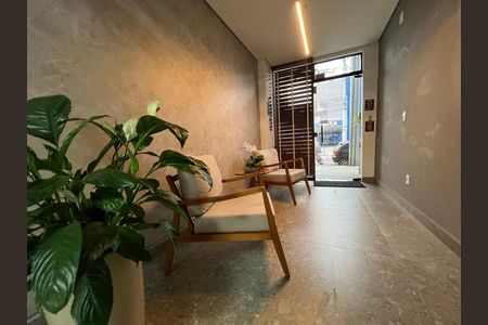 Studio para alugar com 25m², 1 quarto e sem vaga Studio para alugar com 25m², 1 quarto e sem vagaHall de entrada
