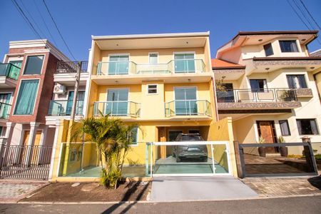 Fachada de casa de condomínio à venda com 3 quartos, 175m² em Sítio Cercado, Curitiba