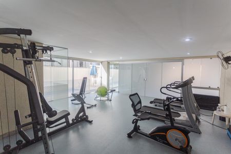 Área comum - Academia de apartamento para alugar com 3 quartos, 89m² em Funcionários, Belo Horizonte