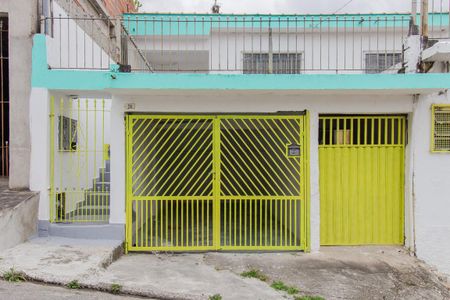 Fachada de casa à venda com 2 quartos, 135m² em Jardim Maua, Mauá