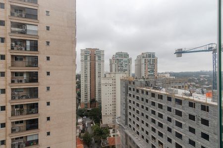 Vista da Varanda de kitnet/studio para alugar com 1 quarto, 25m² em Brooklin, São Paulo