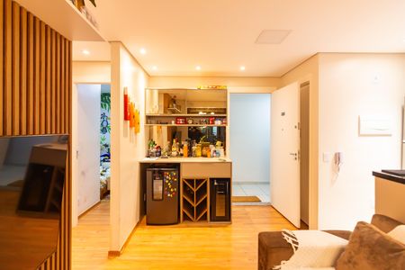 Sala  de apartamento para alugar com 3 quartos, 56m² em Padroeira, Osasco