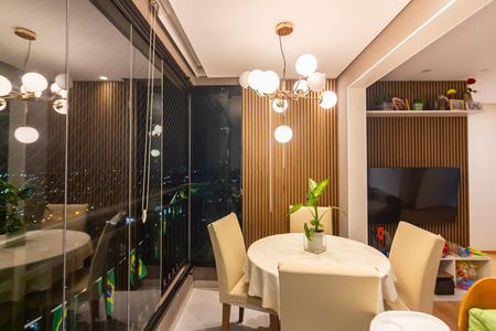 Varanda da Sala de apartamento para alugar com 3 quartos, 56m² em Padroeira, Osasco