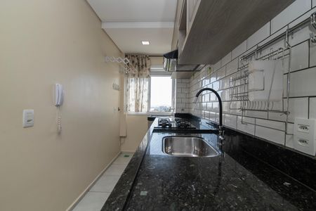 Cozinha de apartamento para alugar com 2 quartos, 42m² em Chácaras de Recreio 2000, Hortolândia