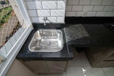 Área de Serviço de apartamento para alugar com 2 quartos, 42m² em Chácaras de Recreio 2000, Hortolândia