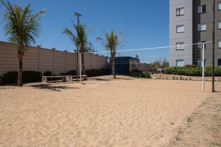 Área Comum - Quadra de Areia de apartamento para alugar com 2 quartos, 42m² em Chácaras de Recreio 2000, Hortolândia