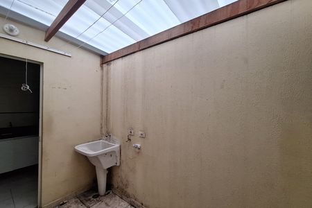 Área de Serviço de apartamento para alugar com 2 quartos, 48m² em Vila Camilópolis, Santo André