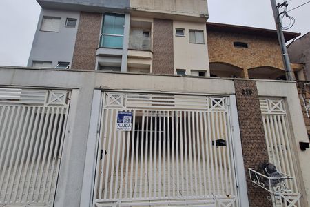 Fachada de apartamento para alugar com 2 quartos, 48m² em Vila Camilópolis, Santo André