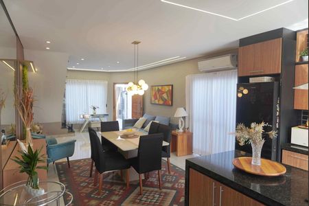 Sala de Jantar de casa de condomínio à venda com 3 quartos, 170m² em Alphaville, Santana de Parnaíba